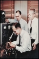 Willam Shockley, John Bardeen e Walter Brattain.