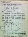 Livro de notas de W.Brattain.