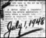 Anuncio do transistor em 1948.
